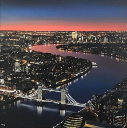 View From The Shard - Canvas - Board With Slip