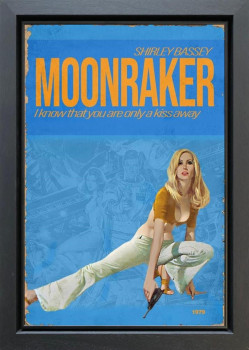 1979 - Moonraker - Original - Black Framed