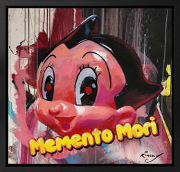 Astroboy Memento Mori - Original - Framed