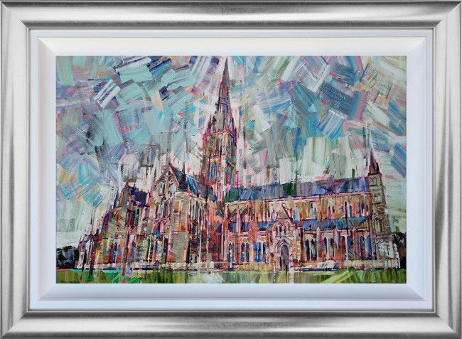 Cathedral Heights - Original - Framed