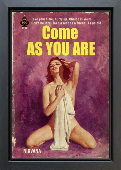 Come As You Are - Original - Black Framed