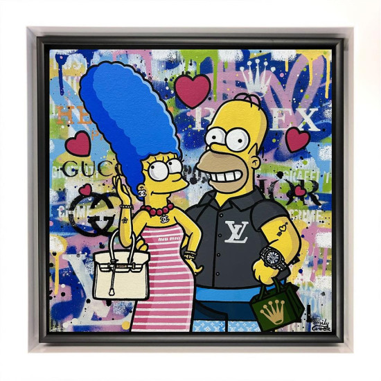 Couple Goals - Original - Framed