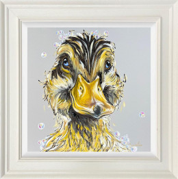 Donald In The Tub - Original - Framed