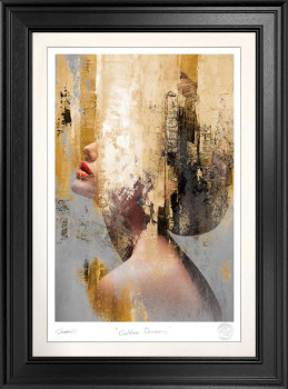 Golden Dreams - Limited Edition - Black Framed