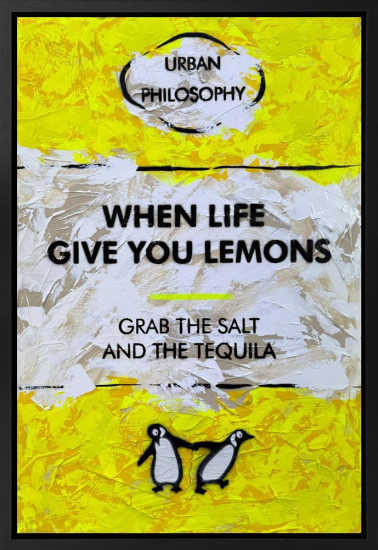 Grab The Salt And The Tequila - Original - Framed