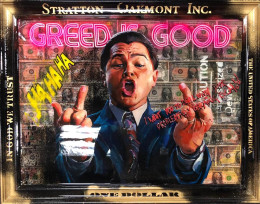 Greed Is Good - Original - Framed