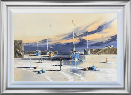 Harbour Life - Original - Framed