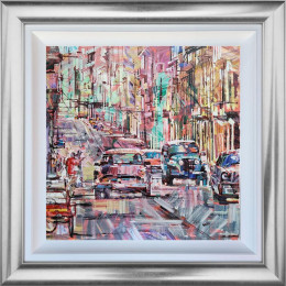 Havana Streets - Original - Framed