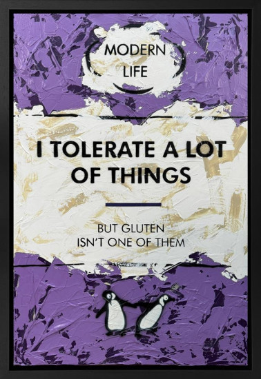 I Tolerate A Lot Of Things - Original - Framed