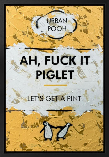 Lets Get A Pint - Original - Framed