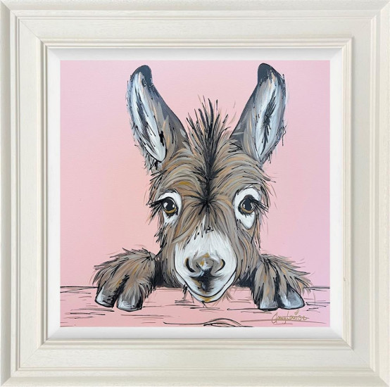 Little Donkey - Original - Framed