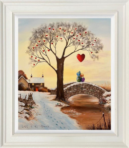 Love Is All Around - Original - Framed