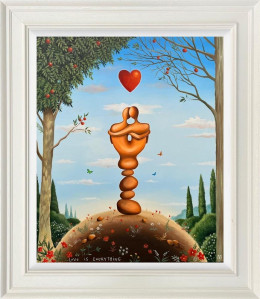 Love Is Everything - Original - Framed