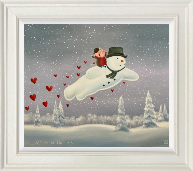 Love Is In The Air - Original - Framed