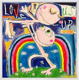 Love Lifts Us Up - Original - Framed