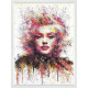 Monroe - Original - White Framed