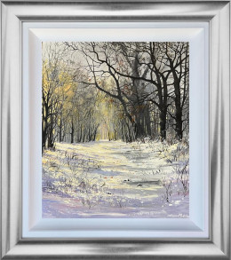 Morning Snow - Original - Framed