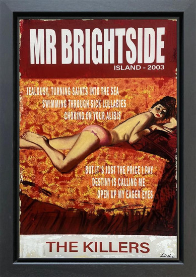 Mr Brightside - Original - Black Framed