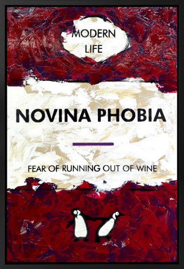 Novina Phobia - Original - Framed