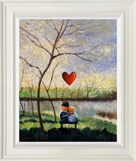 Our Love - Original - Framed