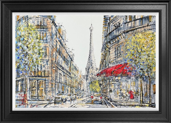 Paris Avenue - Limited Edition - Black Framed