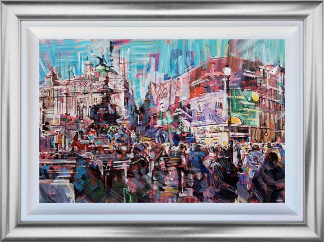 Piccadilly Buskers - Original - Framed