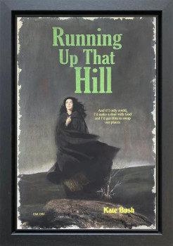 Running Up That Hill - Original - Framed