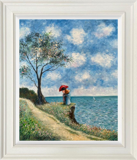 Sailing Away With Me - Original - Framed