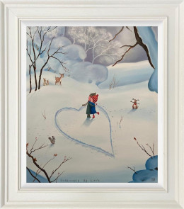 Surrounded By Love - Original - Framed