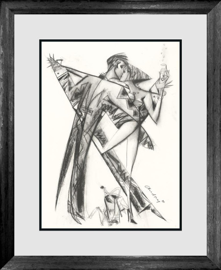 Tango Margaritta - Original Study - Original - Framed