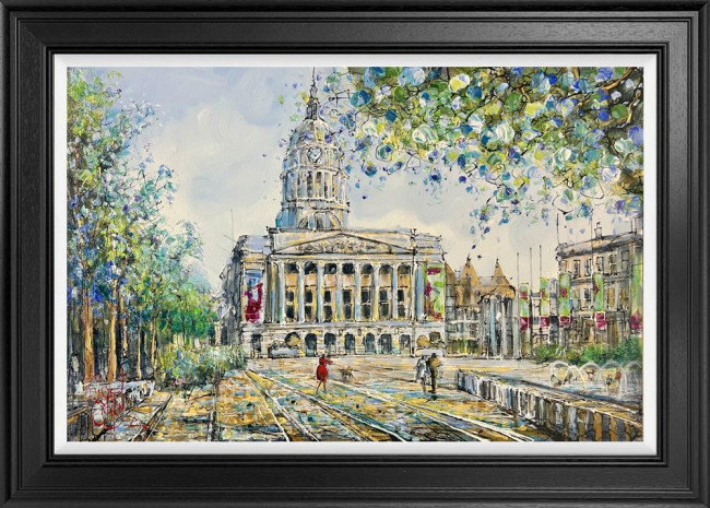 The Council House - Original - Black Framed