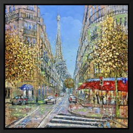 The Parisian Way - Deluxe - Original - Framed