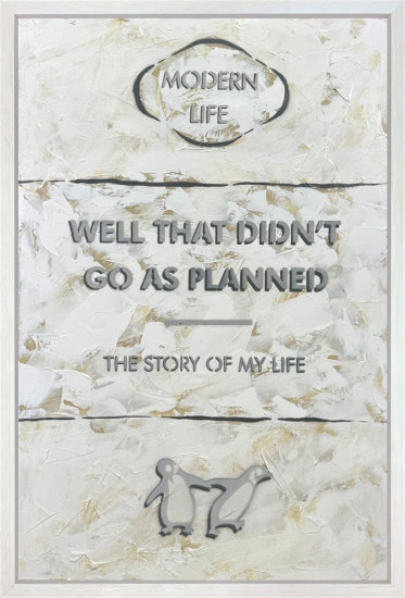 The Story Of My Life - Original - Framed