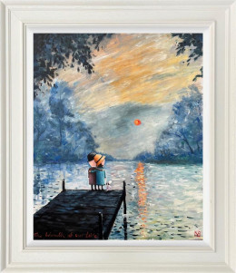 The Warmth Of Our Love - Original - Framed