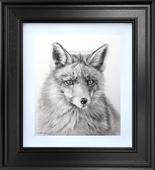 The Watchful Wanderer - Study - Original - Black Framed