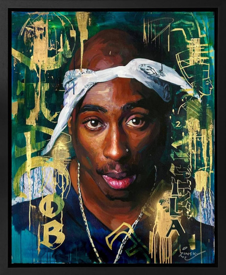 Tupac - Original - Framed