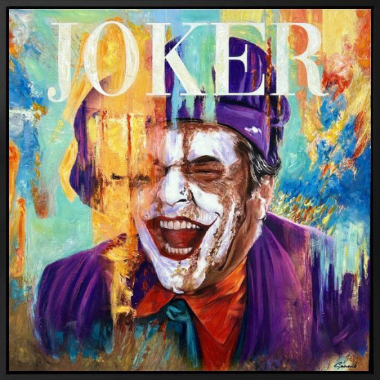 You Can Call Me...Joker! - Original - Framed