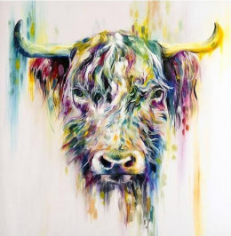 Highland Cow - Large - Framed