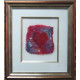 Heartfelt I (Felt Art) - Original - Framed