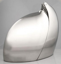 Lean On Me (Stainless Steel) - Sculpture