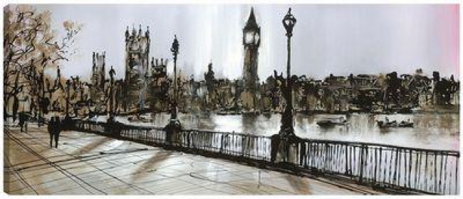 Westminster Walk - Box Canvas